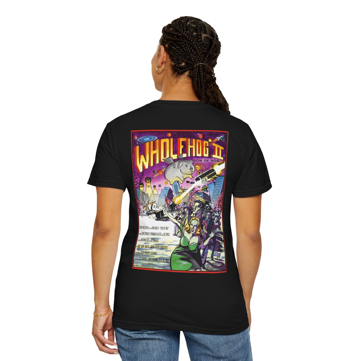 WHOLEHOG II "Son of Hog" Vintage Sci-Fi Poster Tee