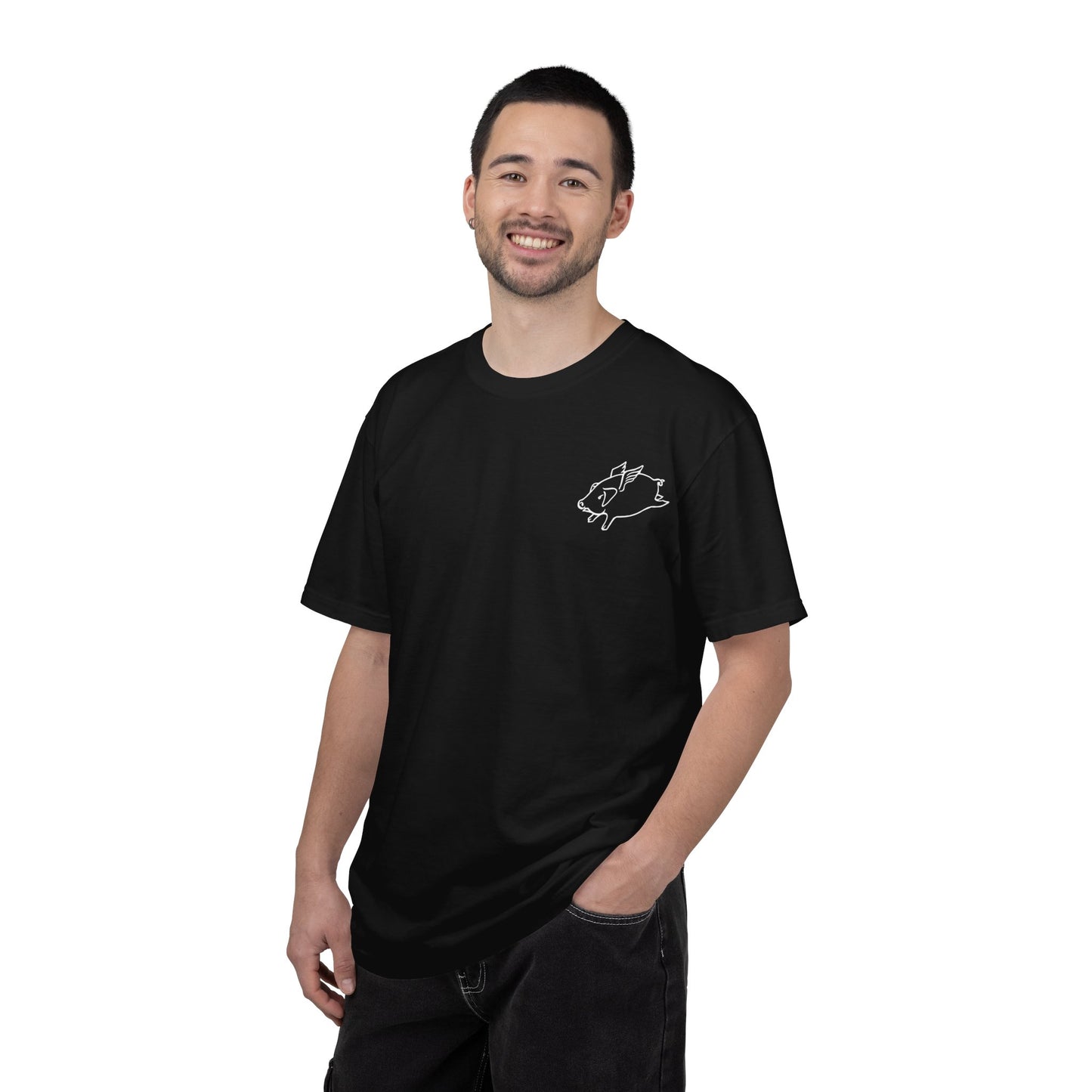 FLYING PIG SYSTEMS "3D Design" Schematic Tee