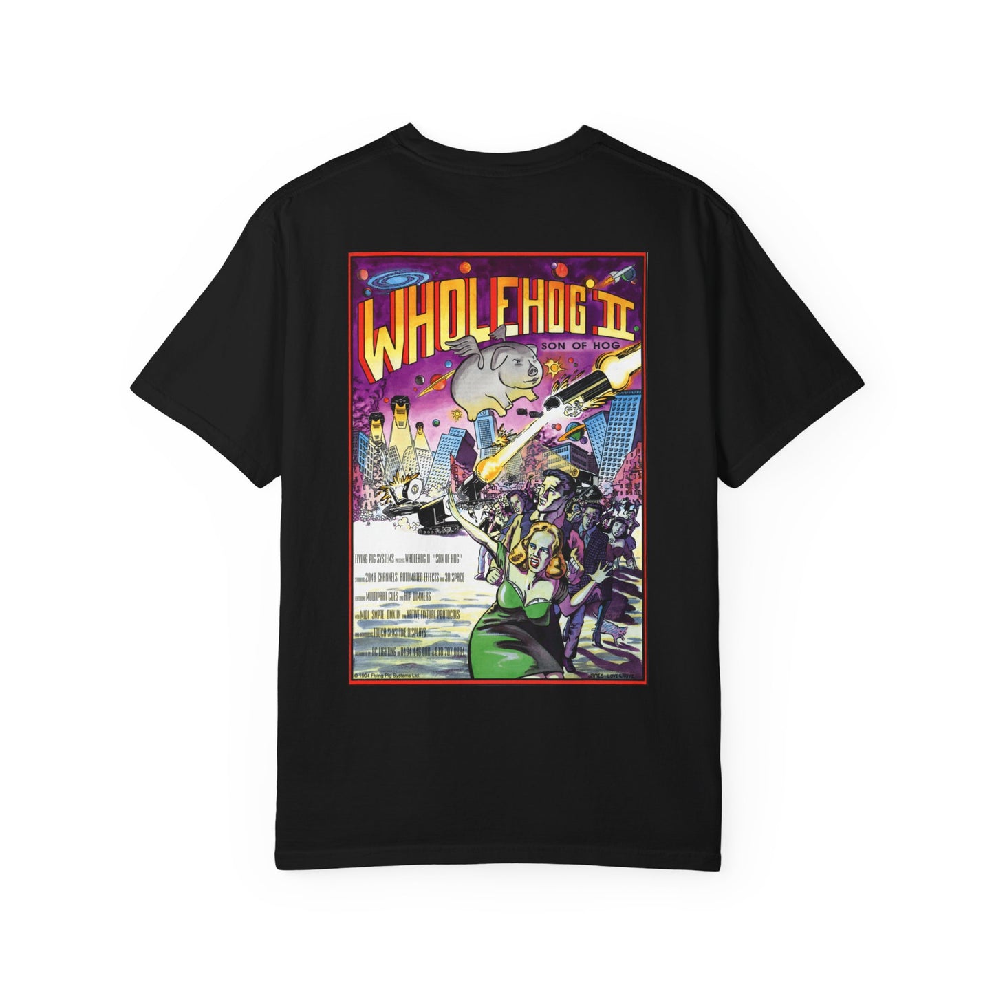 WHOLEHOG II "Son of Hog" Vintage Sci-Fi Poster Tee